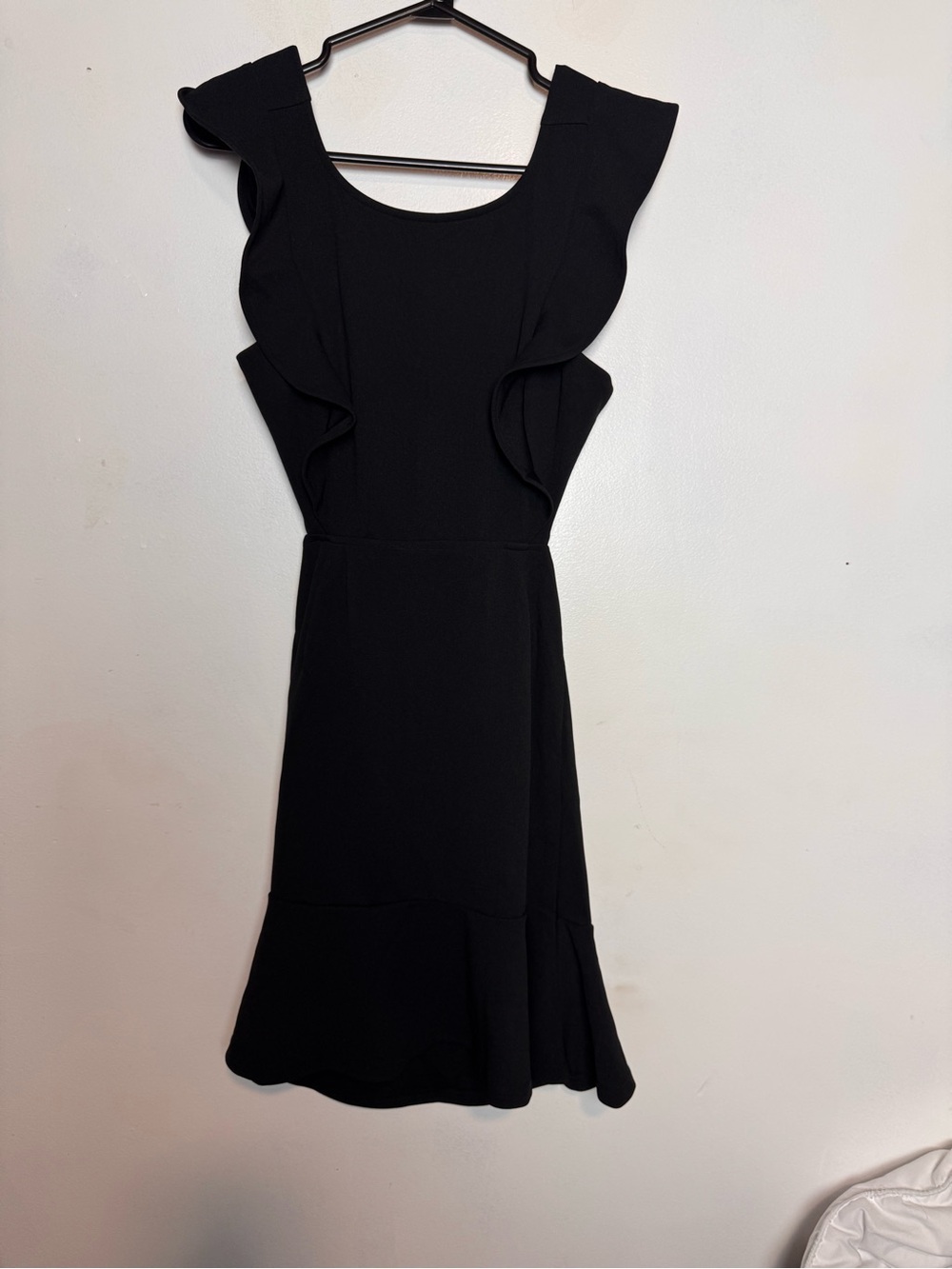 Brand new Fashion black dress with open back detail size -Small